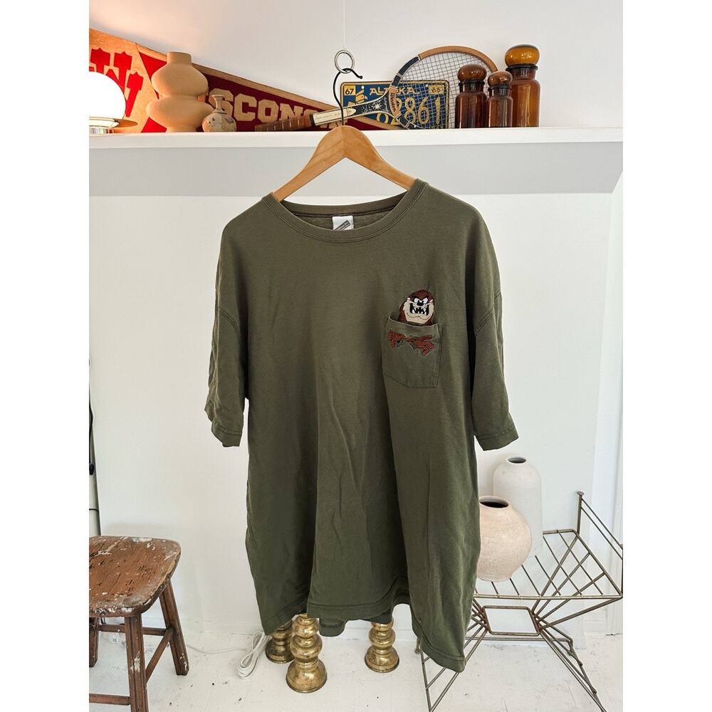 Vintage Y2K 2000 Warner Bro's Tasmanian Devil T-Shirt XL
